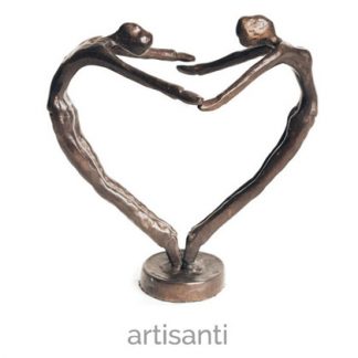 heart dance sculpture